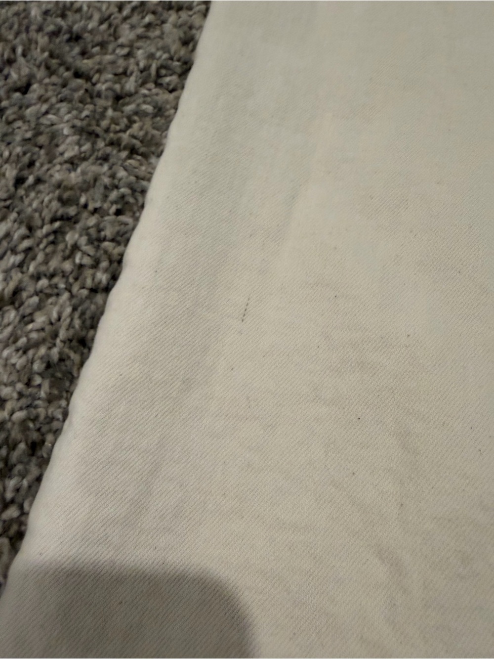 Madewell 90s straight Jean vintage canvas hemmed raw cut 26 - Picture 8 of 16